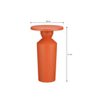 Side table Feroza Orange by Mica Decorations