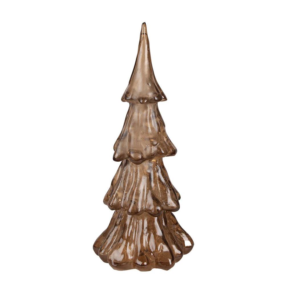 Decoration Christmas tree with LED Ø 14x33 cm / 3xaaa by Clayre & Eef.