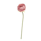 Artificial flower Rose 43 cm Pink Plastic by Clayre & Eef.