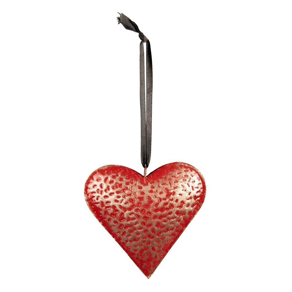 Decoration pendant heart 20x4x20 cm by Clayre & Eef.