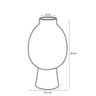 Vase Helma Blue by Mica Decorations