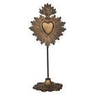Decoration image 10x8x23 cm Gold -colored plastic Sacred Heart by Clayre & Eef.