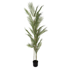 Artificial plant 25x25x180 cm Green Plastic by Clayre & Eef.