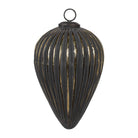 Christmas bauble Ø 10x13 cm by Clayre & Eef.