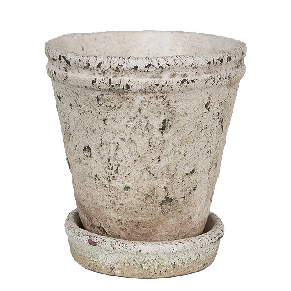 Bloempot Ø 13x14 cm by Clayre & Eef.