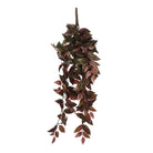 Artificial hanging plant Tradescantia Dark Red by Mica Decorations