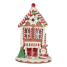 Decoration house with LED 14x14x22 cm / 3xaaa by Clayre & Eef.