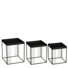 Side table Beth Black by Mica Decorations