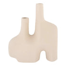 Vase - Sand, Ceramic, 23.5x8x27 cm by EMIRELLE
