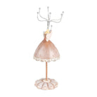 Jewelry standard beige, plastic and metal Ø 7x19 cm by Clayre & Eef.