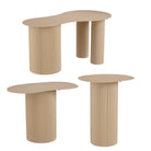 Side table Lux Light brown by Mica Decorations