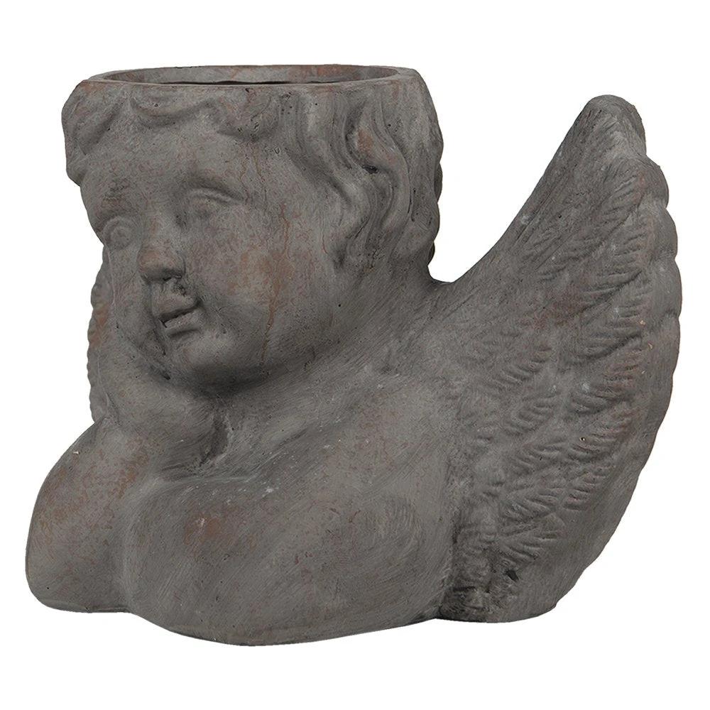 Flower pot angel 30x13x20 cm by Clayre & Eef.