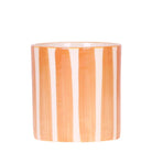 Hummingbird Home | Painted stripe - Orange - Ø9cm by Kolibri Company
