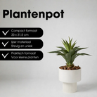 Flowerpot inside Lux Off-white by Mica Decorations
