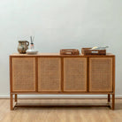 Rectangular Rattan Tray | Serving Tray | Large Decorative Tray AMAHAI Brown (3 sizes) by Soeji