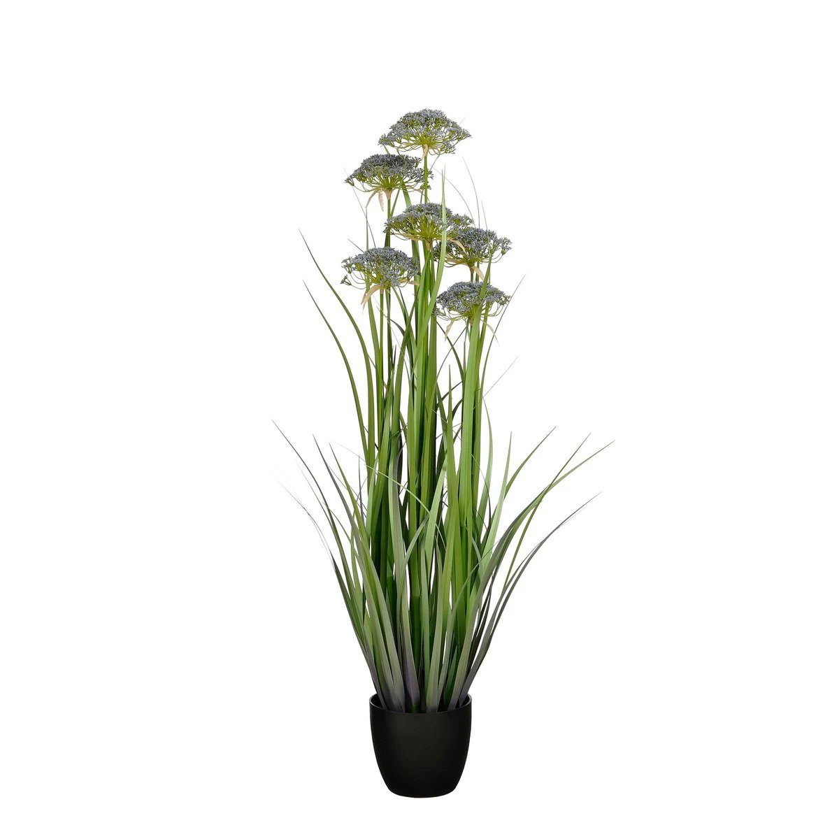Artificial Plant Ornamental Grass Purple by Mica Decorations