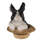 Decoration rabbit 12x12x14 cm by Clayre & Eef.