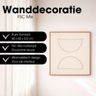 Wall decoration Beige by Mica Decorations
