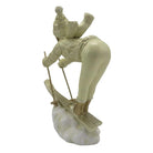 Decoration child on skis 14x6x19 cm by Clayre & Eef.