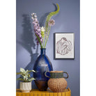 Decorative bottle of Firenza Dark Blue by Mica Decorations