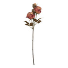 Künstliche Blume Rose 70 cm Rosa Kunststoff von Clayre & Eef.