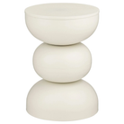 Side table Luna Off-white by Mica Decorations