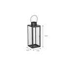 Lantern Arzilla Black by Mica Decorations