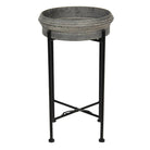 Pflanzenhalter stehend (2) Ø 40x68 / Ø 35x61 cm von Clayre & Eef.