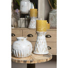 Candlestick Ø 14x21 cm by Clayre & Eef.