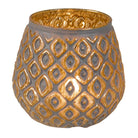 Tealight holder Ø 9x8 cm by Clayre & Eef.