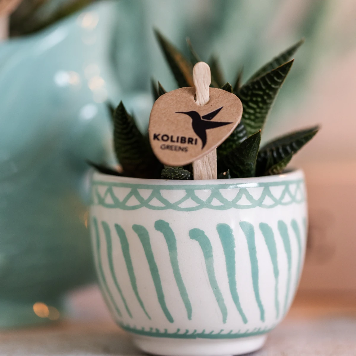 Kolibri Home | Granada - Turquoise - Ø6cm by Kolibri Company
