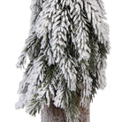 Mini Artificial Christmas Tree Ø 18x57 cm Green Plastic by Clayre & Eef.