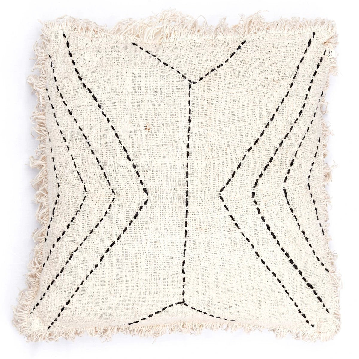 Pillowcase 40x40/50x50 cm | Decorative Cushion | Sofa Cushion FLORES Made of Cotton by Soeji