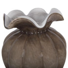Vase Ø 20x28 cm Brown Glass by Clayre & Eef.