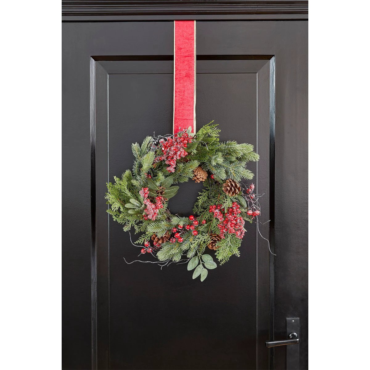 Weihnachtskranz Randell Rot von House of Seasons