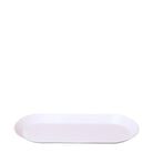 Kolibri Home | Plate oval - Ovale dienblad Ø30cm - White by Kolibri Company