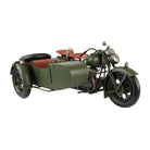 Modellmotorrad mit Beiwagen 38x26x18 cm von Clayre & Eef.
