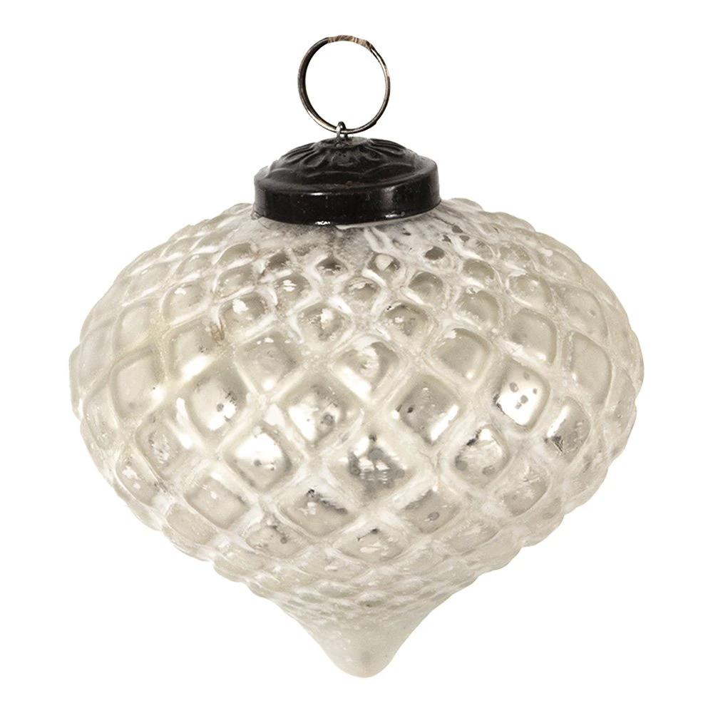 Weihnachtskugel Ø 10x11 cm von Clayre & Eef.