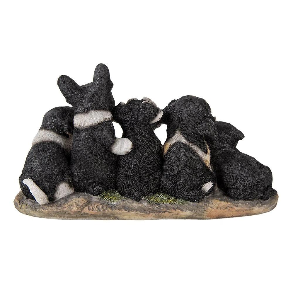 Decoration dogs 33x12x17 cm by Clayre & Eef.