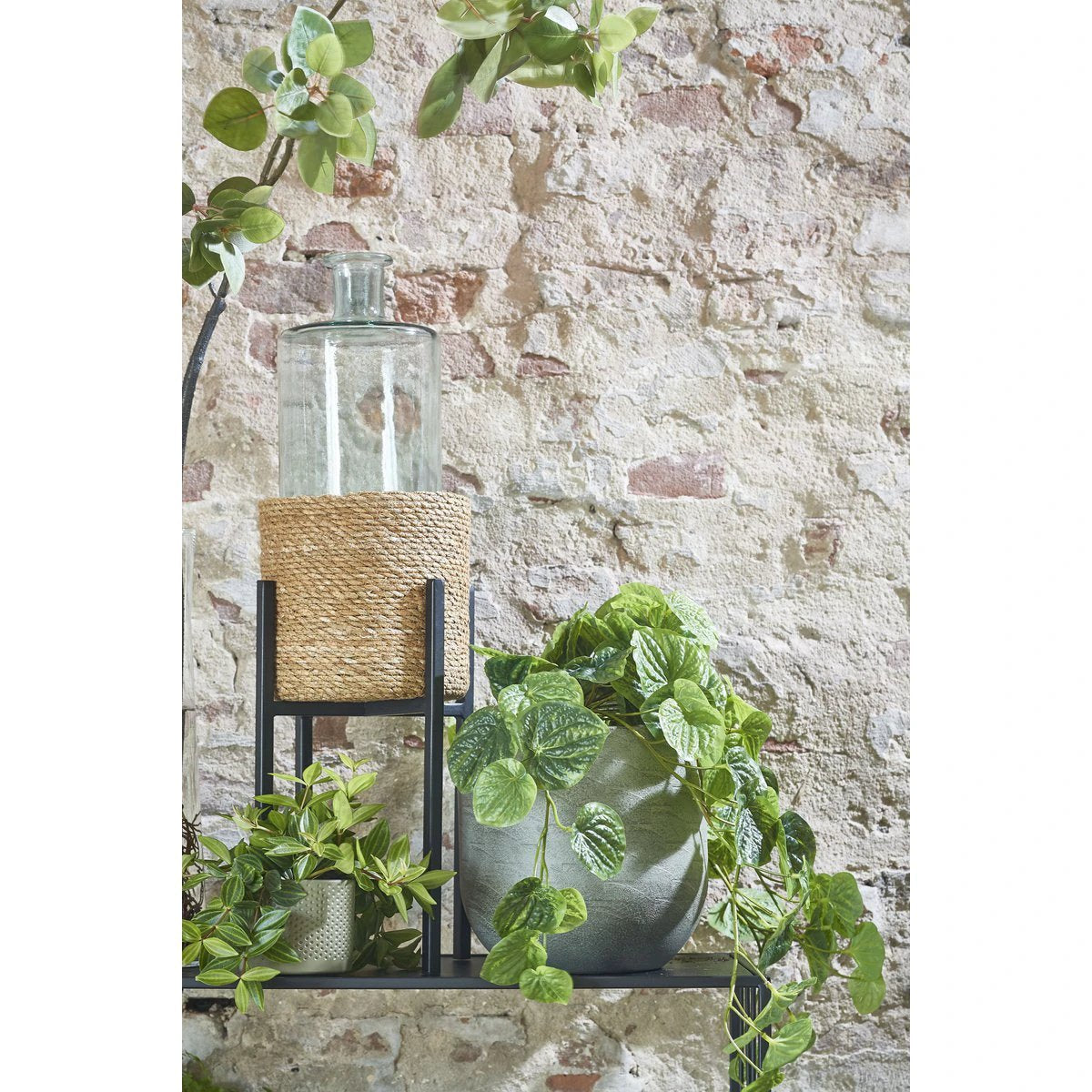 Plant stand Ascot Black by Mica Decorations