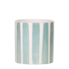 Kolibri Home | Painted stripe - Turquoise - Ø9cm by Kolibri Company