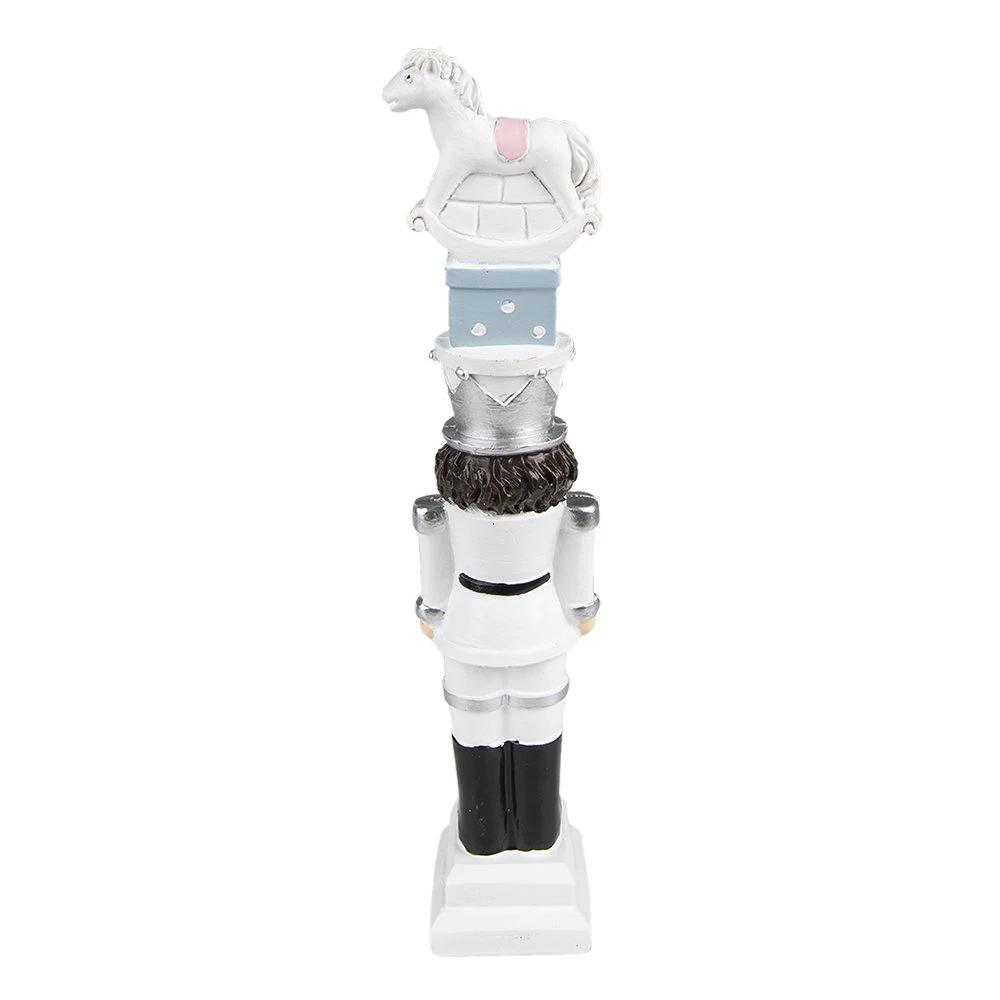 Decoration nutcracker 6x5x23 cm by Clayre & Eef.