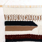 Large Macrame Wall Hanging – Woven Boho Wall Decor – Modern Cotton Wall Hanging Natural Material – Handwoven Wall Decor 120x95 cm UDARA by Soeji