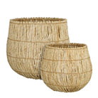 Storage basket set Ronda Light brown by Mica Decorations