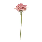 Artificial Flower Rose 35 cm Pink Plastic by Clayre & Eef.