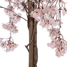 Künstlicher Baum Pfirsichblüte 30x30x120 cm Rosa Kunststoff von Clayre & Eef.