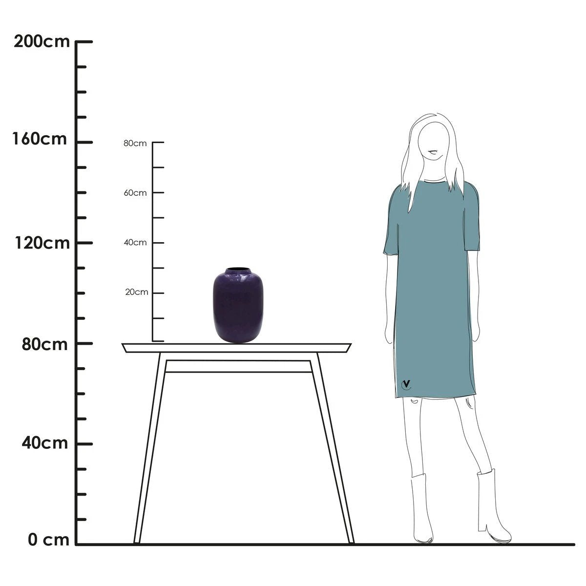 Vaas - Artic purple by Vase The World