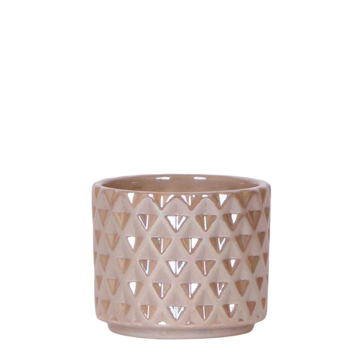 Kolibri Home | Diamond pearl sierpot - Sand - Ø6cm by Kolibri Company