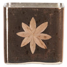 Tea light holder 7x7x9 cm by Clayre & Eef.