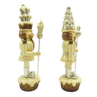 Decorative nutcracker (set of 2) 8x6x23 cm by Clayre & Eef.